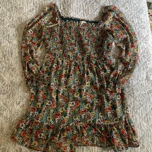 LC Lauren Conrad square neck dress